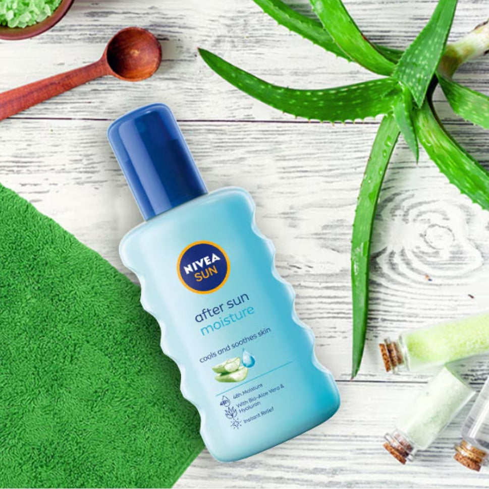 Nivea | After Sun Aloe Vera Lotiune Hidratanta Racoritoare Dupa Plaja | 200 ml
